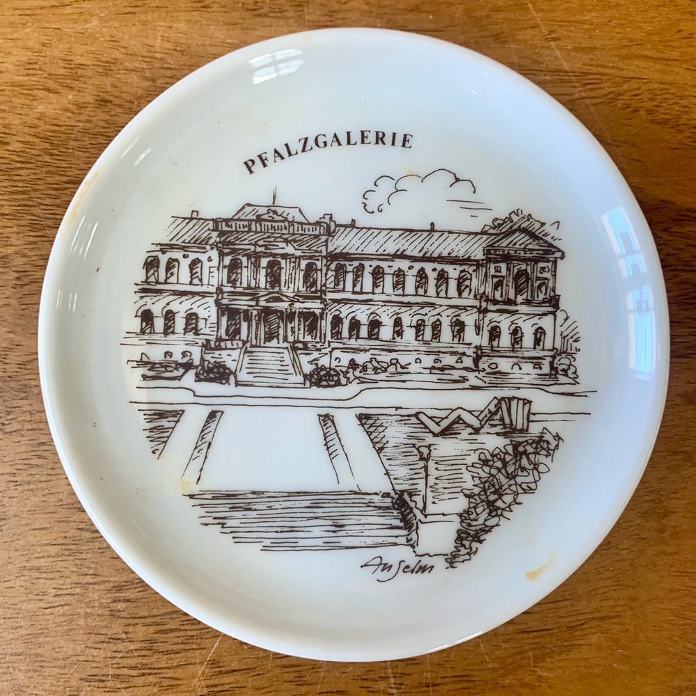 Limited Edition Plates West Germany Spinnradel Stadthaus Pfalzgalerie - Picture 6 of 7